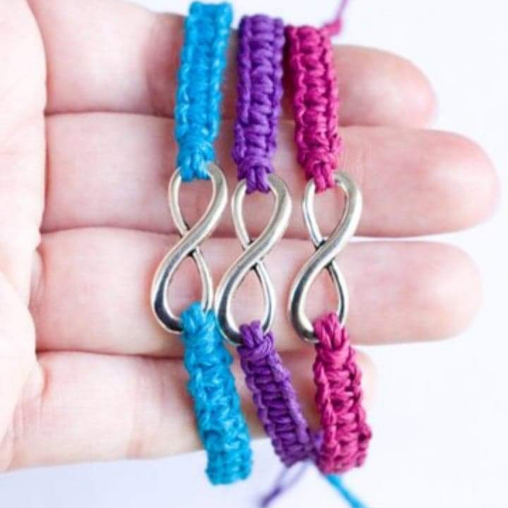 Infinity charm bracelet
